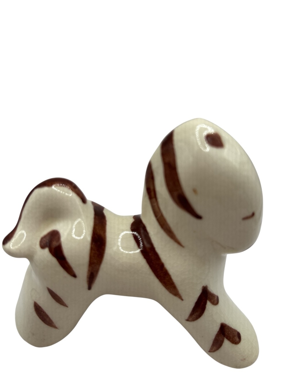 Vintage California Pottery Rio Hondo Zebra Figurine - Picture 5 of 6